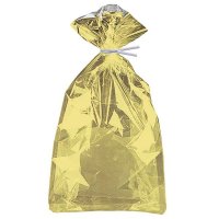 Gold Foil Cello Bags 10pk