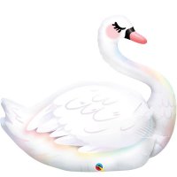 Graceful Swan Supershape Balloons