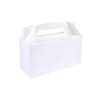 White Large Lunch Boxes 12pk