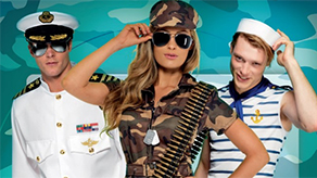 Forces: Land, Air, Sea Costumes