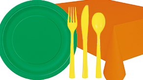 St Patrick's Day Plain Tableware