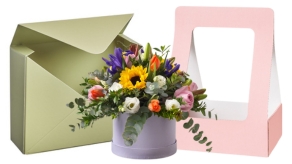 Hat Boxes, Envelope Flower Box, Porto & Leah Vases