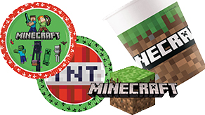 Minecraft Themed Party