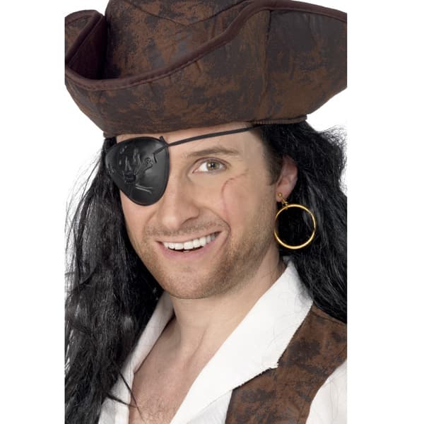 Pirate Eyepatch And Earring - Click Image to Close